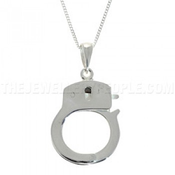 Handcuff Silver Pendant